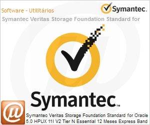 10832809 - Symantec Veritas Storage Foundation Standard for Oracle 5.0 HPUX 11I V2 Tier N Essential 12 Meses Express Band S 