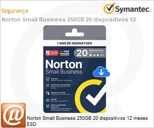 21460349 - Norton Small Business 250GB 20 dispositivos 12 meses ESD 