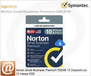 21460366 - Norton Small Business Premium 500GB 10 Dispositivos 12 meses ESD