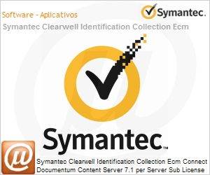JYSQOZS0-EI1ES - Symantec Clearwell Identification Collection Ecm Connect Documentum Content Server 7.1 per Server Sub License Express Band S [001+] Essential 12 Meses