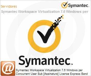 K5ZWWZS0-EI1ES - Symantec Workspace Virtualization 7.6 Windows per Concurrent User Sub [Assinatura] License Express Band S [001+] Essential 12 Meses 