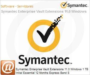KB10WZZ1-EI1ES - Symantec Enterprise Vault Extensions 11.0 Windows 1 TB Initial Essential 12 Months Express Band S 
