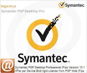 KOT1XZX0-BI1EA - Symantec PGP Desktop Professional (Fips Version) 10.1 XPlat per Device Bndl Xgrd License from PGP Wde (Fips Ver) Express Band A Basic 12 Meses 