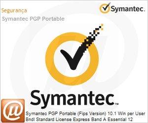 KP8KWZF0-EI1EA - Symantec PGP Portable (Fips Version) 10.1 Win per User Bndl Standard License Express Band A Essential 12 Meses 
