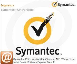 KP8KWZZ0-BI1EE - Symantec PGP Portable (Fips Version) 10.1 Win per User Initial Basic 12 Meses Express Band E 
