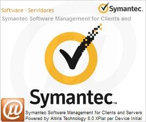 L0J4XZZ0-EI1ES - Symantec Software Management for Clients and Servers Powered by Altiris Technology 8.0 XPlat per Device Initial Essential 12 Meses Express Band S [001+]