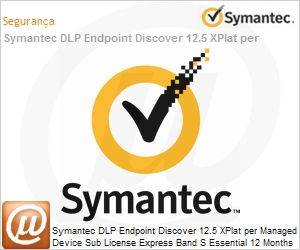 L41VXZS0-EI1ES - Symantec DLP Endpoint Discover 12.5 XPlat per Managed Device Sub License Express Band S Essential 12 Months 