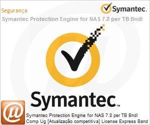 LEVKOZC0-EI1ES - Symantec Protection Engine for NAS 7.8 per TB Bndl Comp Ug [Atualizao competitiva] License Express Band S [001+] Essential 12 Meses 