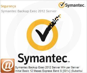 LQCXWZZ0-BI1ES - Symantec Backup Exec 2012 Server Win per Server Initial Basic 12 Meses Express Band S [001+] (Substitui 2010) 