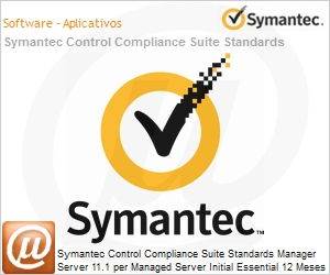 LW8BOZZ0-EI1ES - Symantec Control Compliance Suite Standards Manager Server 11.1 per Managed Server Initial Essential 12 Meses Express Band S [001+] 