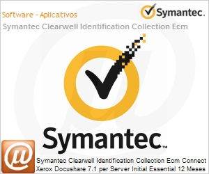 M2QHOZZ0-EI1ES - Symantec Clearwell Identification Collection Ecm Connect Xerox Docushare 7.1 per Server Initial Essential 12 Meses Express Band S [001+] 