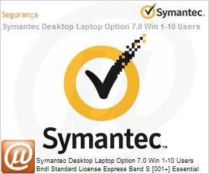 MFYTWZF0-EI1ES - Symantec Desktop Laptop Option 7.0 Win 1-10 Users Bndl Standard License Express Band S [001+] Essential 12 Meses 