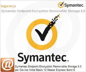 OFCIOZZ0-BI1EE - Symantec Endpoint Encryption Removable Storage 8.0 per Device Initial Basic 12 Meses Express Band E 