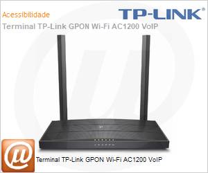 XC220-G3v - Terminal TP-Link GPON Wi-Fi AC1200 VoIP (Modem de fibra para operadoras de Internet)