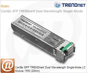 TEG-MGBS20D5 - Carto SFP TRENDnett Dual Wavelength Single-Mode LC Module 1550 (20Km)