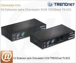 TK-EX3 - Kit Extensor para Chaveador KVM TRENDnet TK-EX3