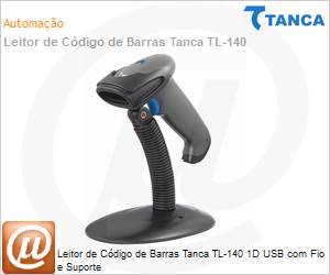 2236 - Leitor de Cdigo de Barras Tanca TL-140 1D USB com Fio e Suporte