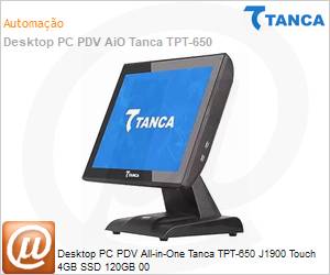 3820 - Desktop PC PDV All-in-One Tanca TPT-650 J1900 Touch 4GB SSD 120GB 00 
