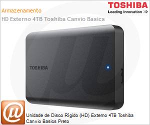 HDTB540XK3CA - Unidade de Disco Rgido (HD) Externo 4TB Toshiba Canvio Basics Preto 