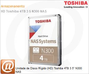 HDWG440XZSTA - Unidade de Disco Rgido (HD) 4TB Toshiba 3,5" N300 NAS 
