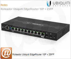 ER-12 - Roteador Ubiquiti EdgeRouter 10P + 2SFP 