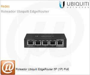 ER-X - Roteador Ubiquiti EdgeRouter 5P (1P) PoE 