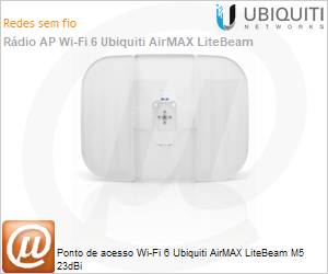 LBE-M5-23 - Ponto de acesso Wi-Fi 6 Ubiquiti AirMAX LiteBeam M5 23dBi 