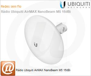 NBE-M5-16 - Rdio Ubiquiti AirMAX NanoBeam M5 16dBi