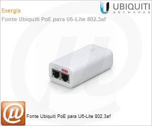 U-POE-AF - Fonte Ubiquiti PoE para U6-Lite 802.3af