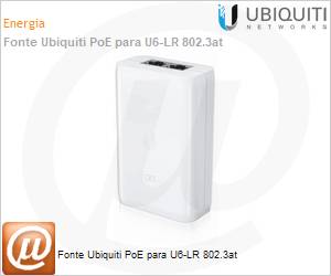U-POE-AT - Fonte Ubiquiti PoE para U6-LR 802.3at