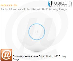 U6-LR - Ponto de acesso Access Point Ubiquiti UniFi 6 Long Range 