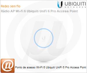 U6-PRO - Ponto de acesso Wi-Fi 6 Ubiquiti UniFi 6 Pro Access Point 