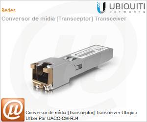 UACC-CM-RJ45-MG - Conversor de mdia [Transceptor] Transceiver Ubiquiti Ufber Par UACC-CM-RJ4 