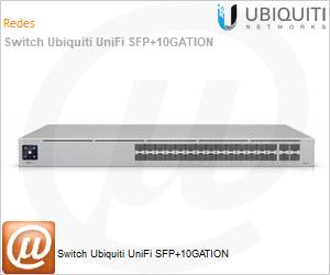 USW-PRO-AGGREG - Switch SFP 10 portas Ubiquiti UniFi SFP+10GATION 