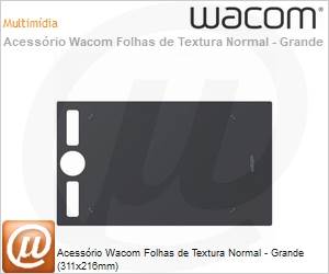 ACK122312 - Acessrio Wacom Folhas de Textura Normal - Grande (311x216mm)