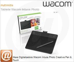 CTH490PK - Mesa Digitalizadora Wacom Intuos Photo Creative Pen & Touch