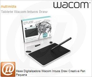 CTL490DW - Mesa Digitalizadora Wacom Intuos Draw Creative Pen Pequena