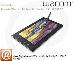 DTHW1320HK1 - Mesa Digitalizadora Wacom MobileStudio Pro 13in i7 512GB