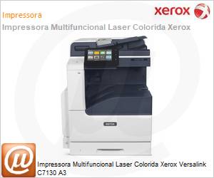 C7130DMONO - Impressora Multifuncional Laser Colorida Xerox Versalink C7130 A3 