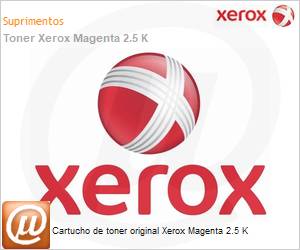 006R04397NO - Cartucho de toner original Xerox Magenta 2.5 K 
