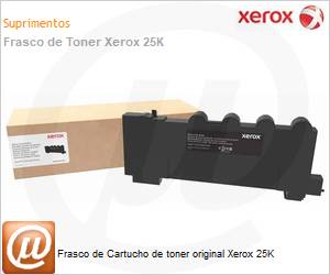 008R13325NO - Frasco de Cartucho de toner original Xerox 25K