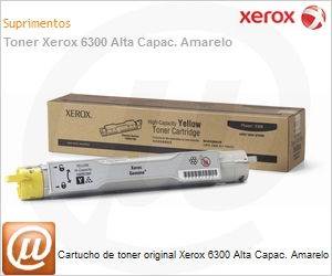 106R01084NO - Cartucho de toner original Xerox 6300 Alta Capac. Amarelo