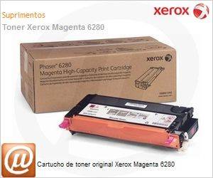 106R01401NO - Cartucho de toner original Xerox Magenta 6280