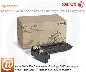 106R01410NO - Xerox WC4260 Toner Xerox Cartridge DMO Xerox para 4260 Caixa com 1 Unidade at 25.000 pginas