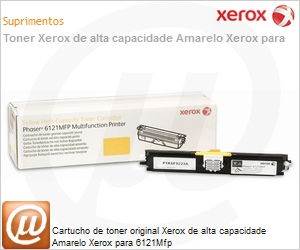 106R01475 - Cartucho de toner original Xerox de alta capacidade Amarelo Xerox para 6121Mfp