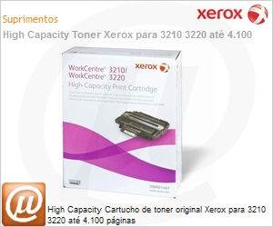 106R01487NO - High Capacity Cartucho de toner original Xerox para 3210 3220 at 4.100 pginas