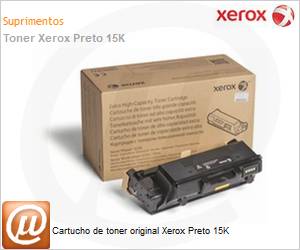 106R03623NO - Cartucho de toner original Xerox Preto 15K 