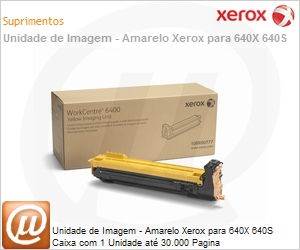 108R00777NO - Unidade de Imagem - Amarelo Xerox para 640X 640S Caixa com 1 Unidade at 30.000 Pagina