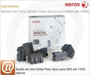 108R00820NO - Basto de Cera Slida Preto Xerox para 8860 at 14000 pginas