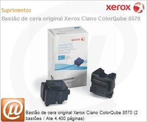 108R00936-NO - Basto de cera original Xerox Ciano ColorQube 8570 (2 bastes / Ate 4.400 pginas)